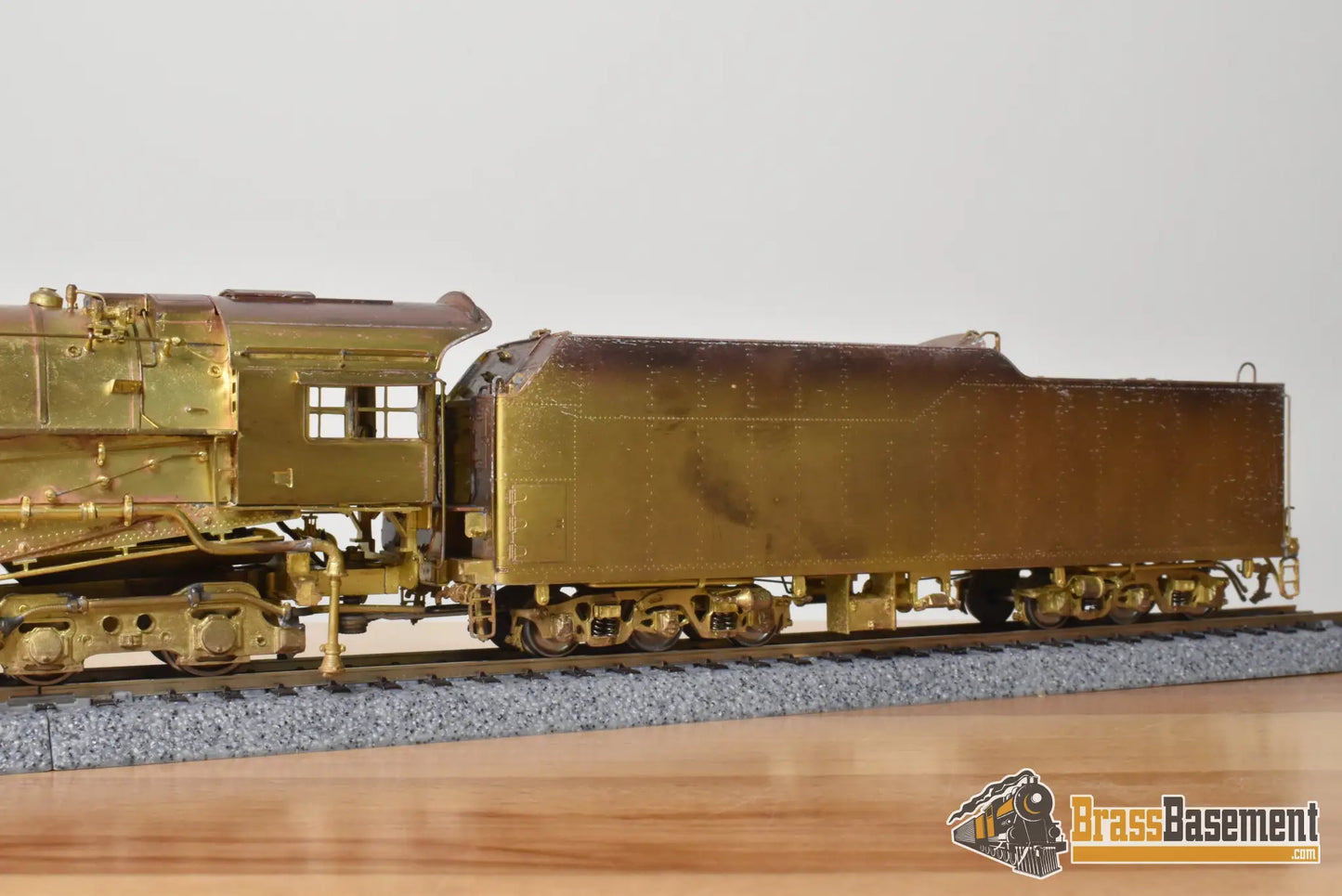 HO Brass - PSC 16616 C&O Chesapeake & Ohio 2-8-4 K-4 Kanawha - Heavy Tarnish - FIRST SERIES - Steam