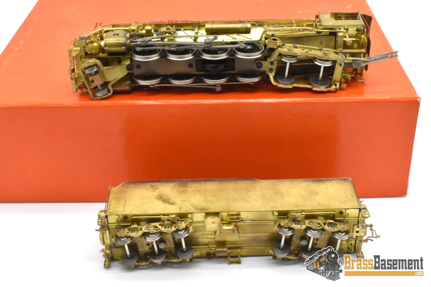 HO Brass - PSC 16616 C&O Chesapeake & Ohio 2-8-4 K-4 Kanawha - Heavy Tarnish - FIRST SERIES - Steam