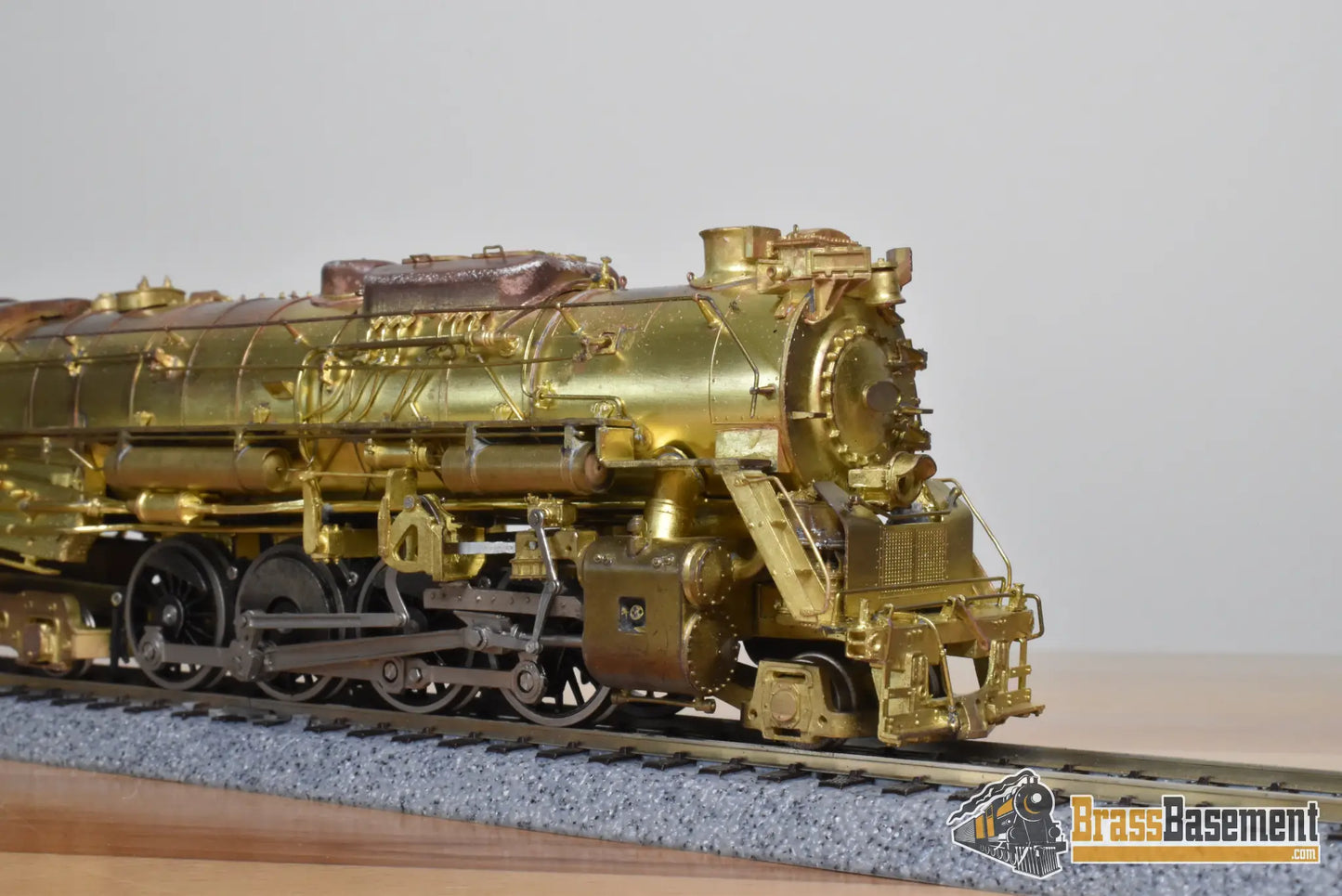 HO Brass - PSC 16616 C&O Chesapeake & Ohio 2-8-4 K-4 Kanawha - Heavy Tarnish - FIRST SERIES - Steam