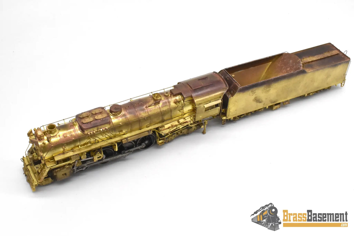HO Brass - PSC 16616 C&O Chesapeake & Ohio 2-8-4 K-4 Kanawha - Heavy Tarnish - FIRST SERIES - Steam