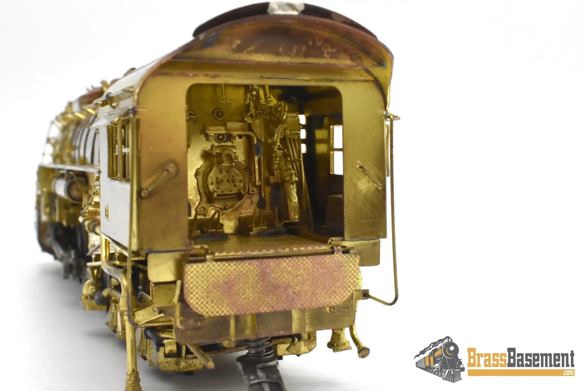 HO Brass - PSC 16616 C&O Chesapeake & Ohio 2-8-4 K-4 Kanawha - Heavy Tarnish - FIRST SERIES - Steam