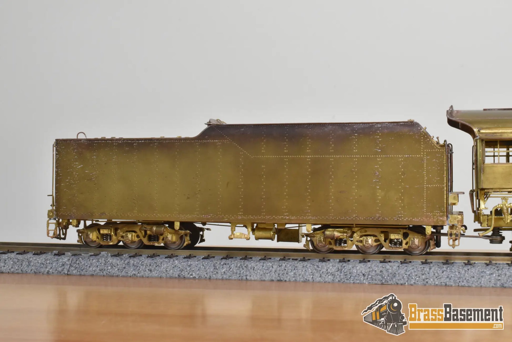 HO Brass - PSC 16616 C&O Chesapeake & Ohio 2-8-4 K-4 Kanawha - Heavy Tarnish - FIRST SERIES - Steam