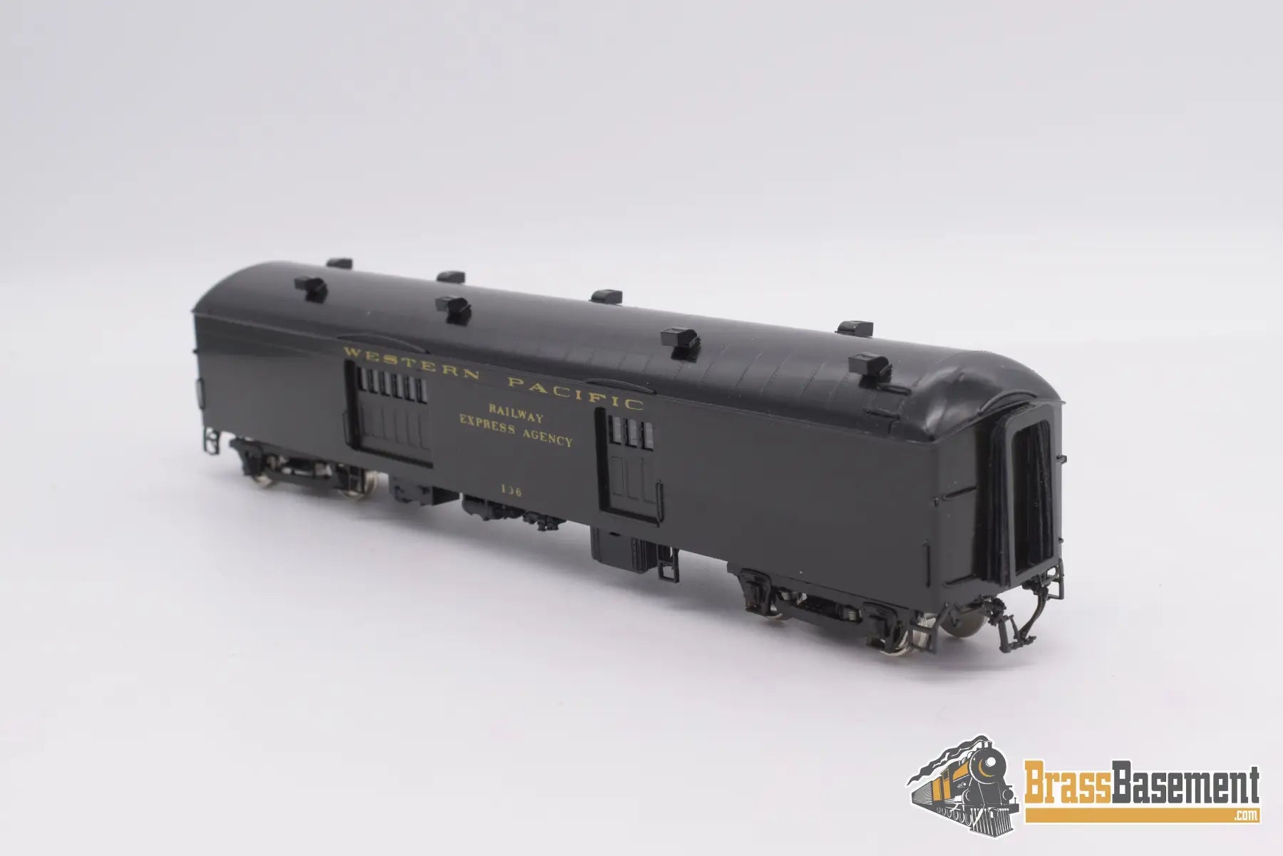 Ho Brass - Psc 16664 - 1 Western Pacific Double Door Baggage Factory Paint Passenger