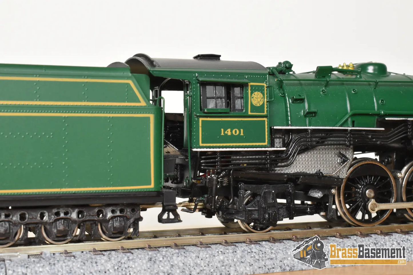 HO Brass - PSC 16800-1 Southern Railway 4-6-2 PS4 #1401 Smithsonian Version - F/P