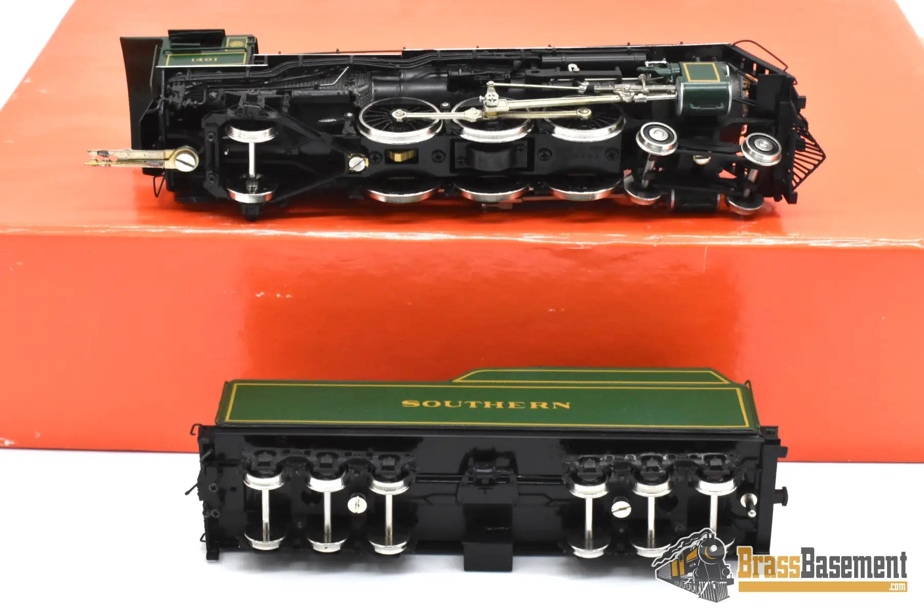 HO Brass - PSC 16800-1 Southern Railway 4-6-2 PS4 #1401 Smithsonian Version - F/P