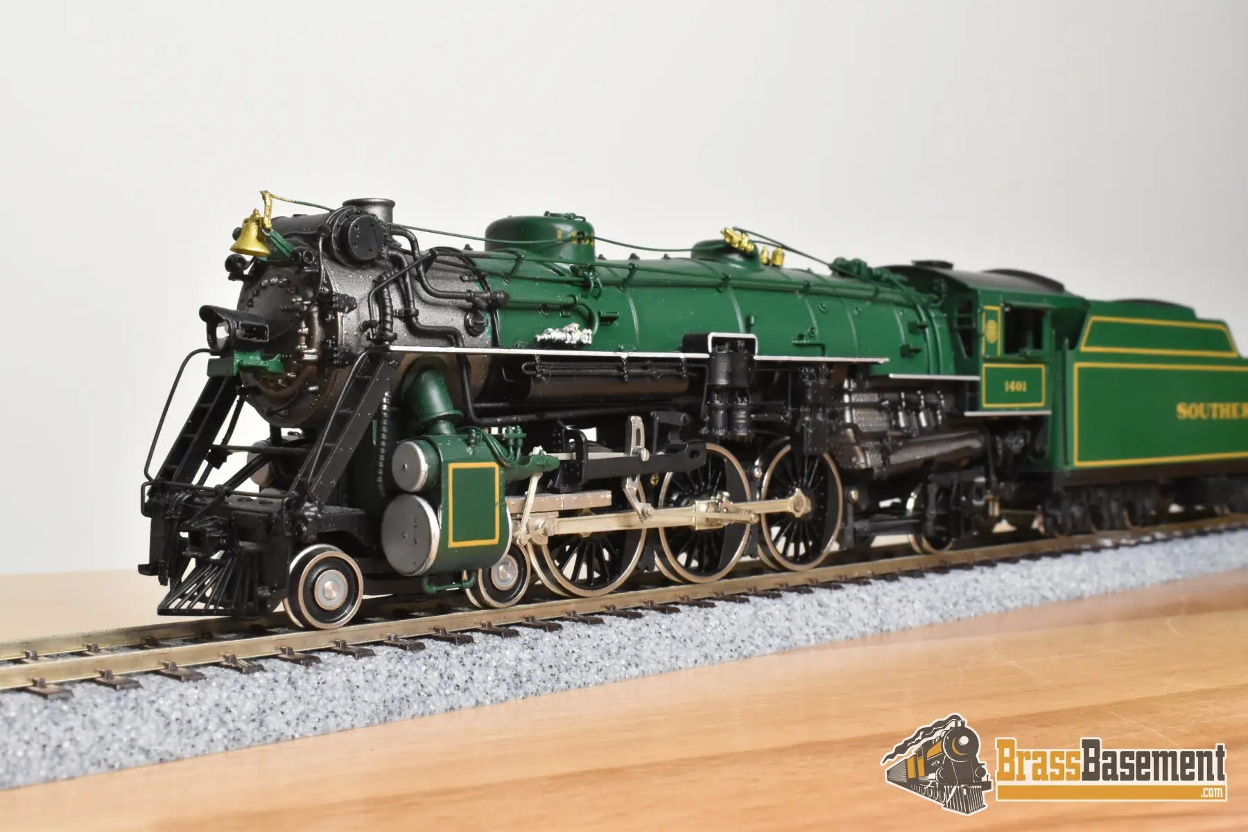 HO Brass - PSC 16800-1 Southern Railway 4-6-2 PS4 #1401 Smithsonian Version - F/P