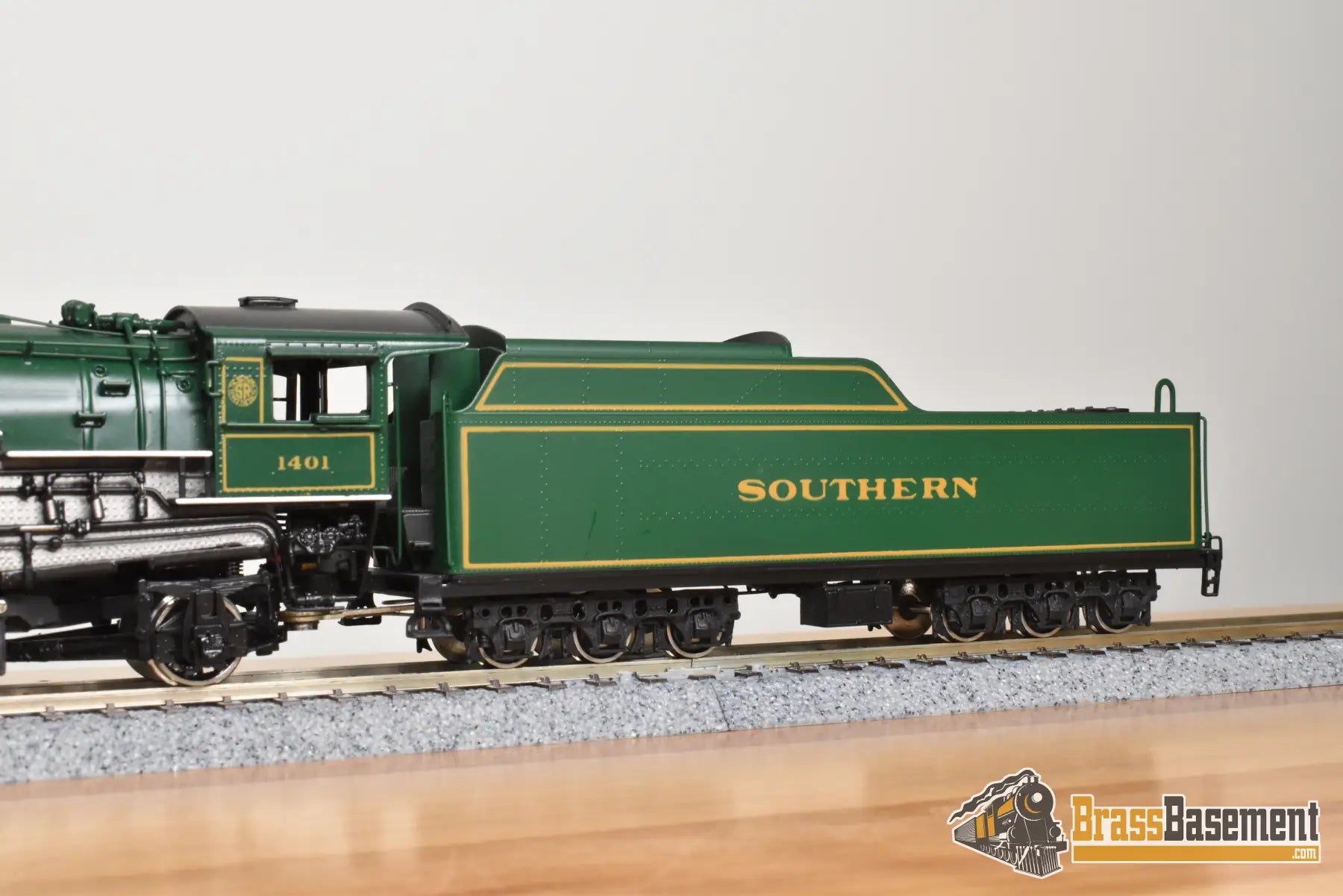 HO Brass - PSC 16800-1 Southern Railway 4-6-2 PS4 #1401 Smithsonian Version - F/P