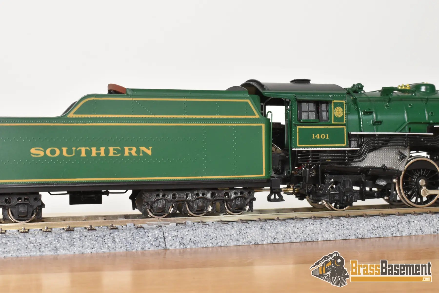 HO Brass - PSC 16800-1 Southern Railway 4-6-2 PS4 #1401 Smithsonian Version - F/P