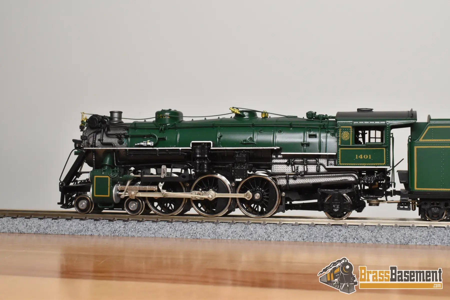 HO Brass - PSC 16800-1 Southern Railway 4-6-2 PS4 #1401 Smithsonian Version - F/P