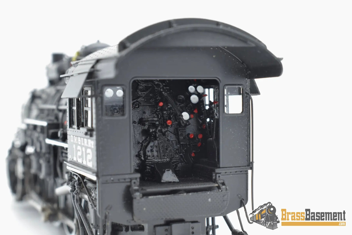 Ho Brass - Psc 17114 - 1 Dm&Ir 2 - 8 - 0 Black Boiler Late Rare Reverse Walschaerts Valve Gear Steam
