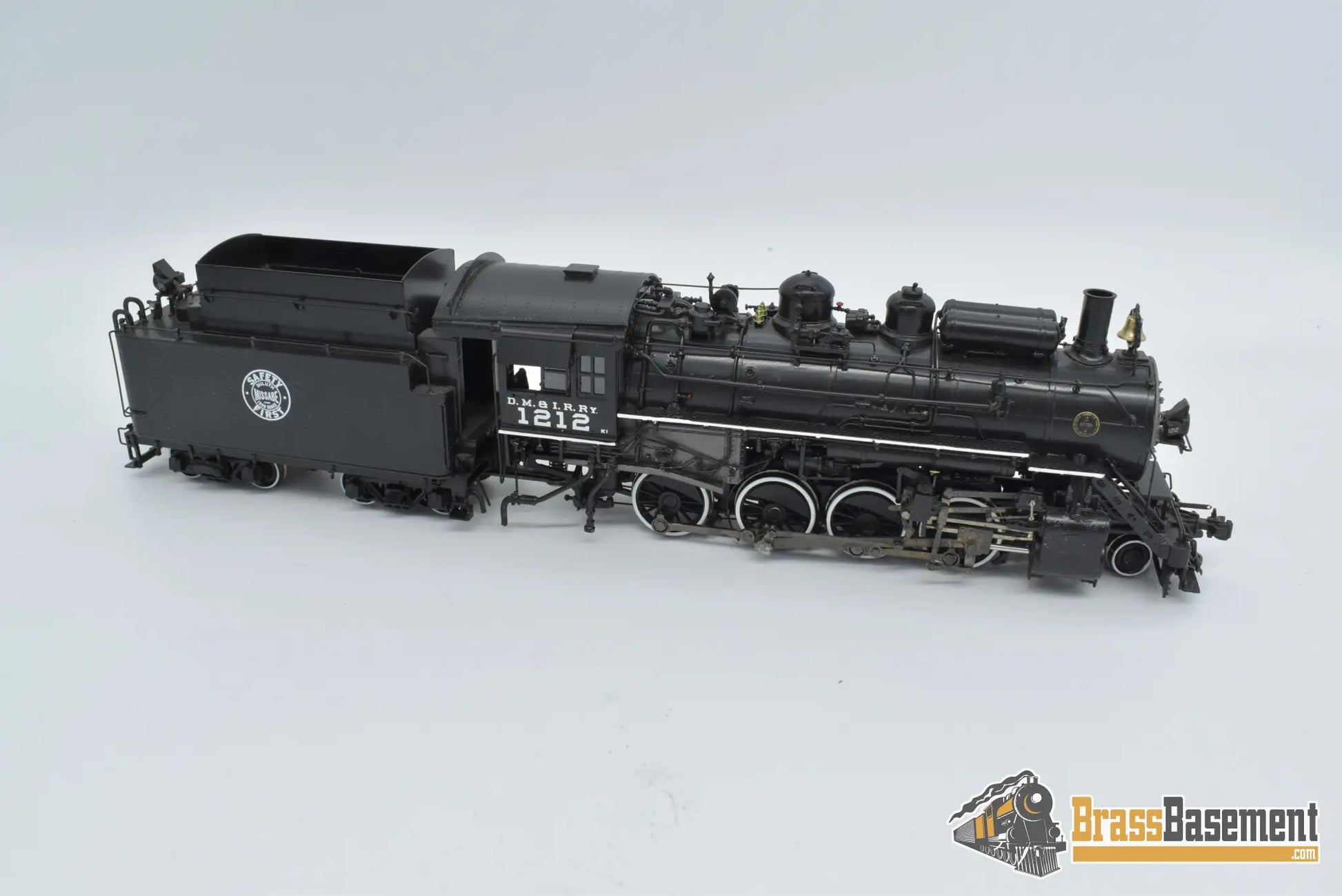 Ho Brass - Psc 17114 - 1 Dm&Ir 2 - 8 - 0 Black Boiler Late Rare Reverse Walschaerts Valve Gear Steam