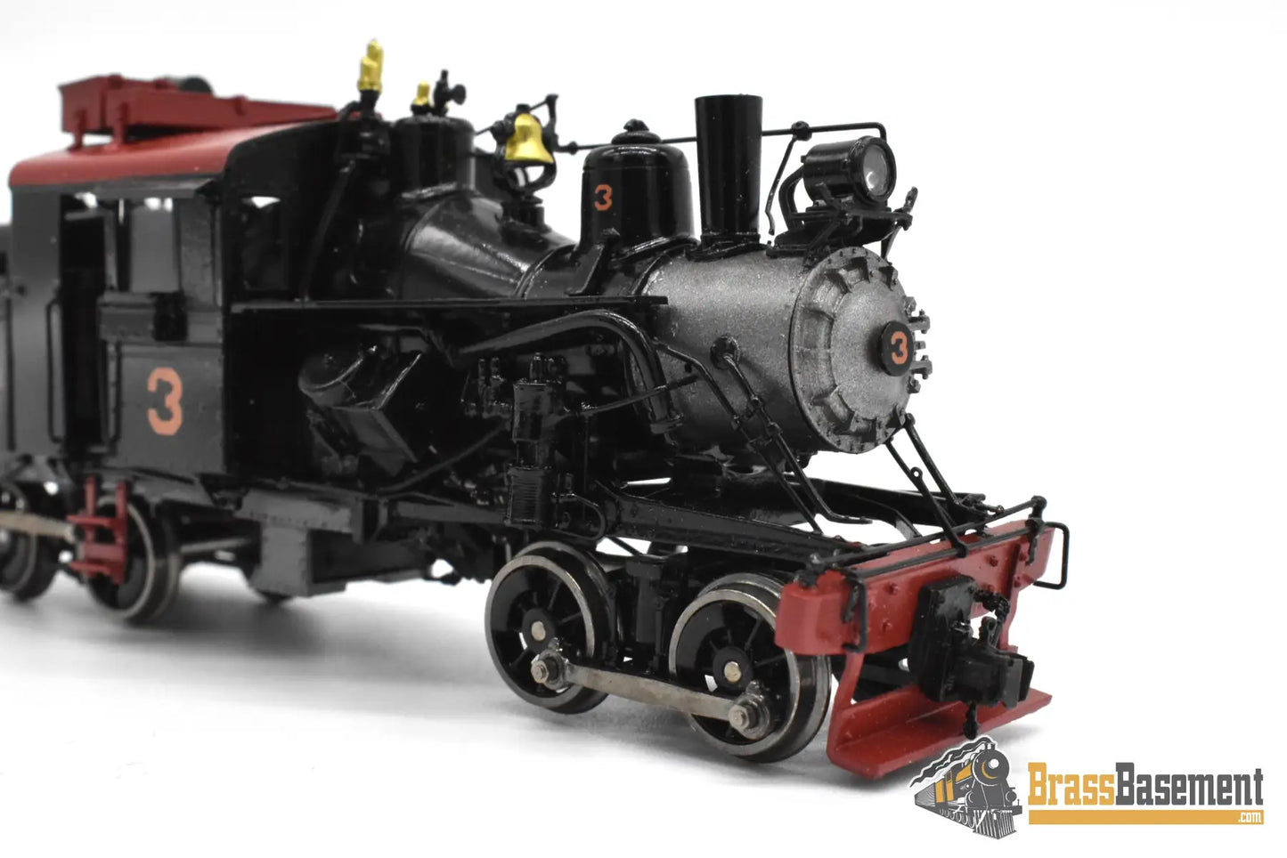 HO Brass – PSC 17128-1 WSLC 37-Ton Heisler #3 – Factory Painted – ISSUES – Korea Steam