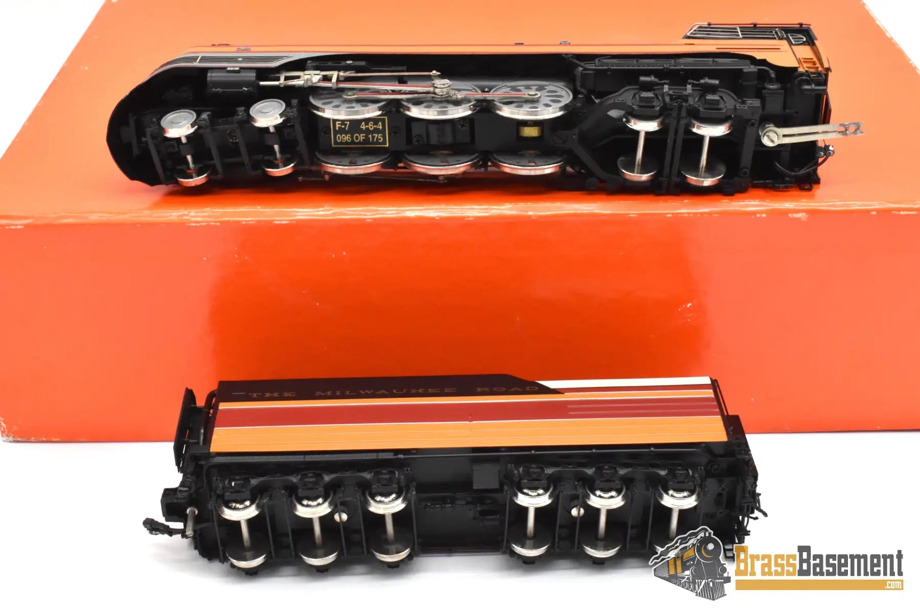 HO Brass - PSC 17272-1 Milwaukee Road F7 4-6-4 Hudson - As Built Hiawatha - F/P Steam