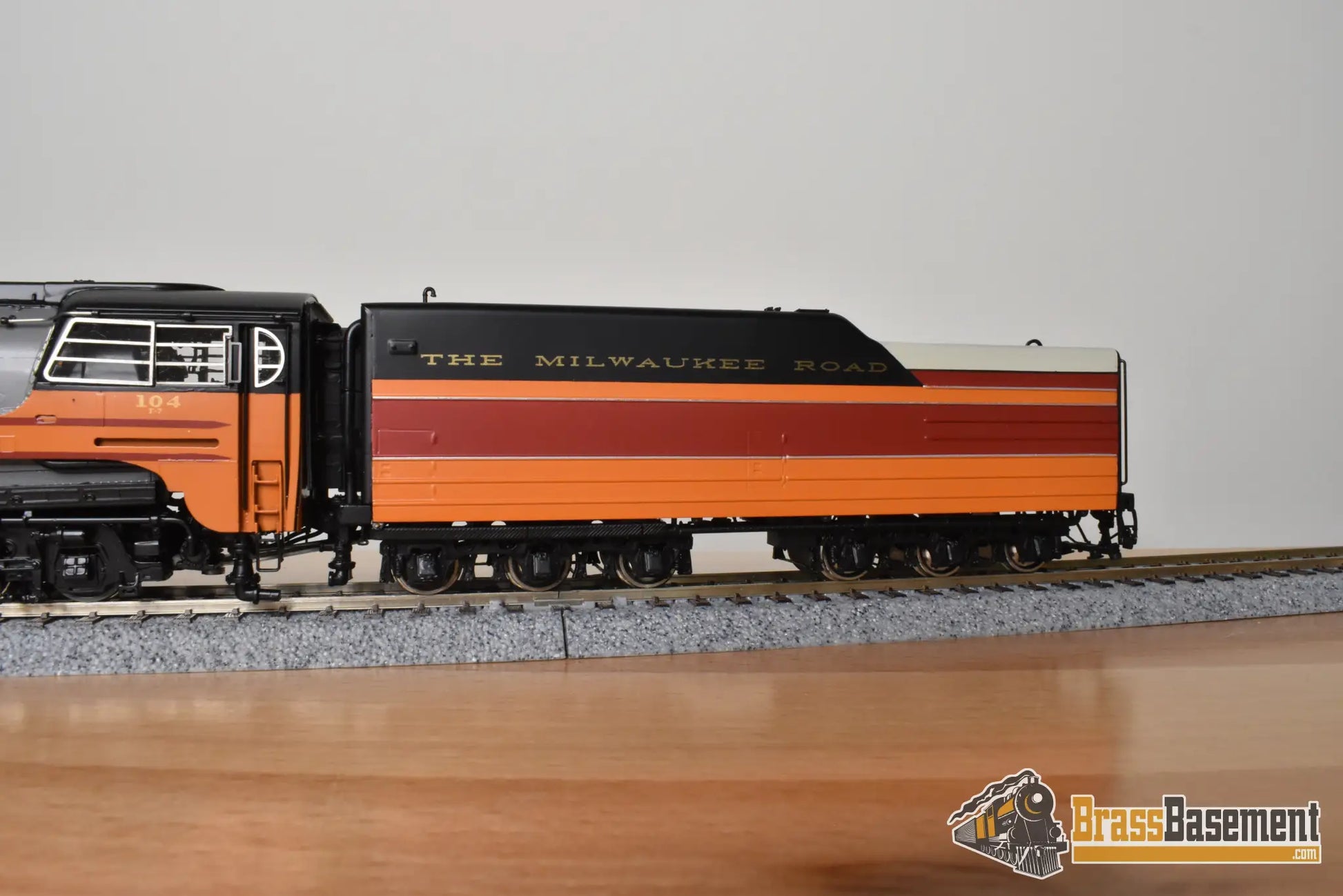 HO Brass - PSC 17272-1 Milwaukee Road F7 4-6-4 Hudson - As Built Hiawatha - F/P Steam