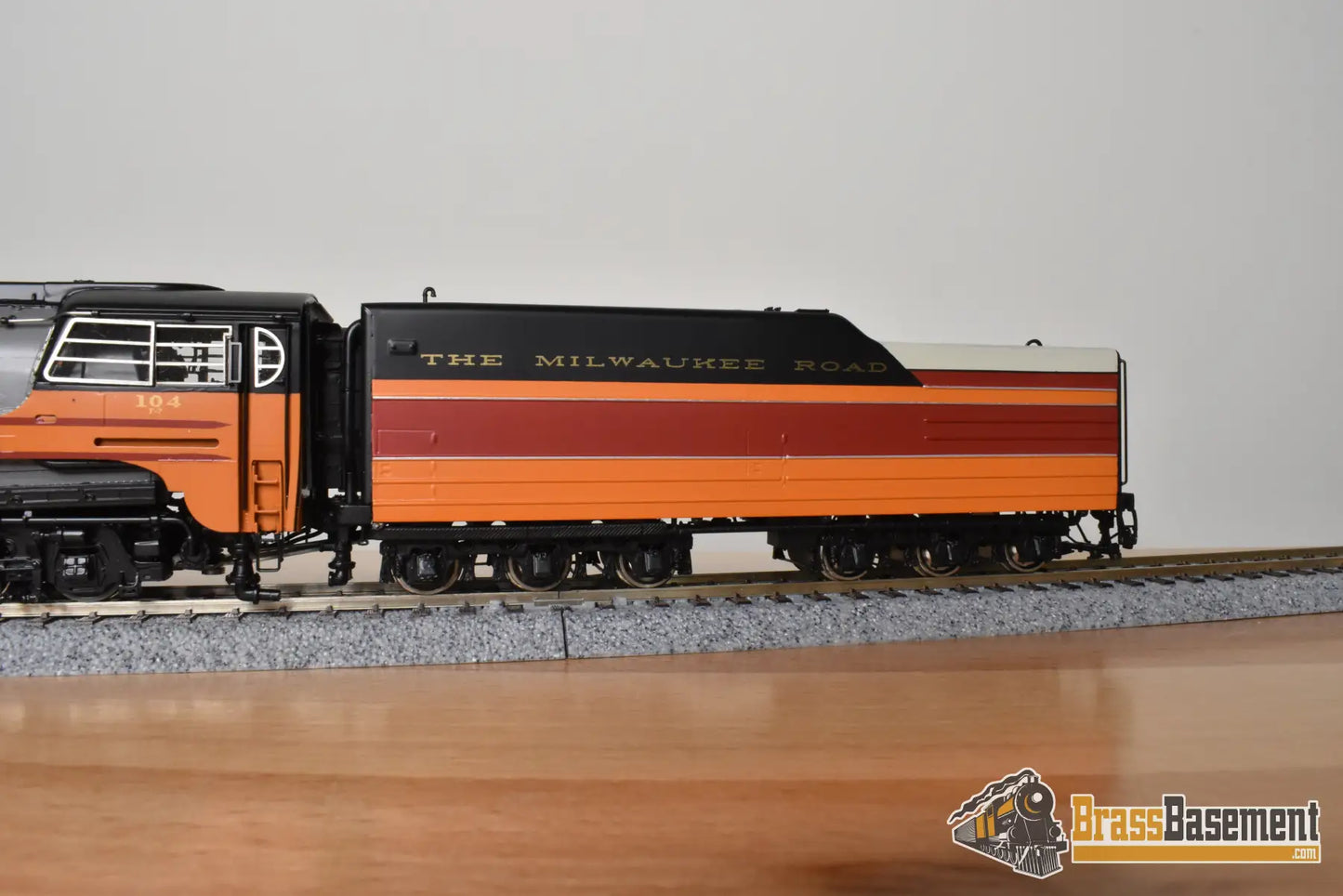 HO Brass - PSC 17272-1 Milwaukee Road F7 4-6-4 Hudson - As Built Hiawatha - F/P Steam
