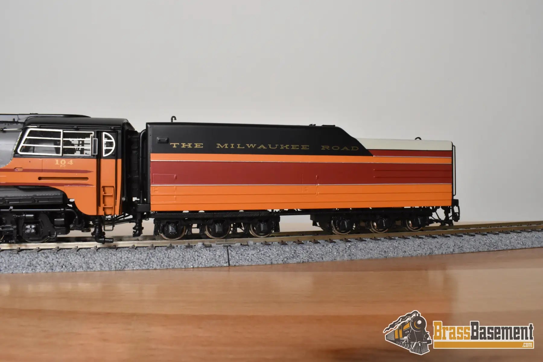 HO Brass - PSC 17272-1 Milwaukee Road F7 4-6-4 Hudson - As Built Hiawatha - F/P Steam