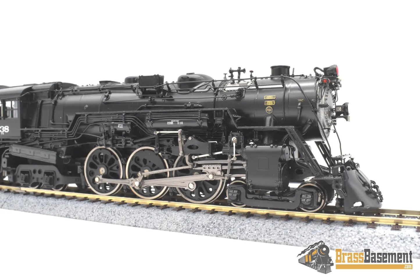 HO Brass - PSC #17300-1 Milwaukee Road F6 4-6-4 Hudson #138 - F/P Beautiful! Steam