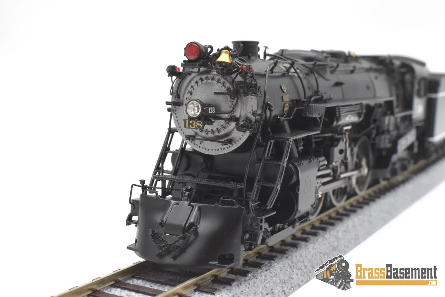 HO Brass - PSC #17300-1 Milwaukee Road F6 4-6-4 Hudson #138 - F/P Beautiful! Steam