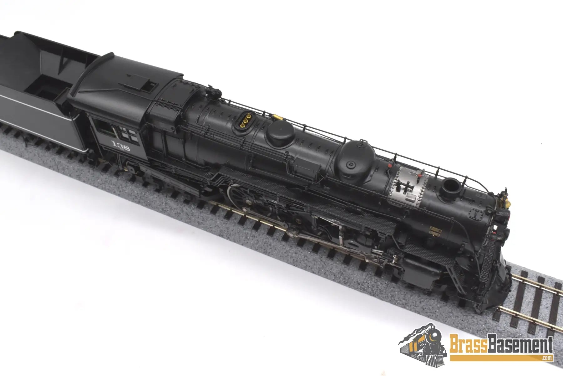HO Brass - PSC #17300-1 Milwaukee Road F6 4-6-4 Hudson #138 - F/P Beautiful! Steam