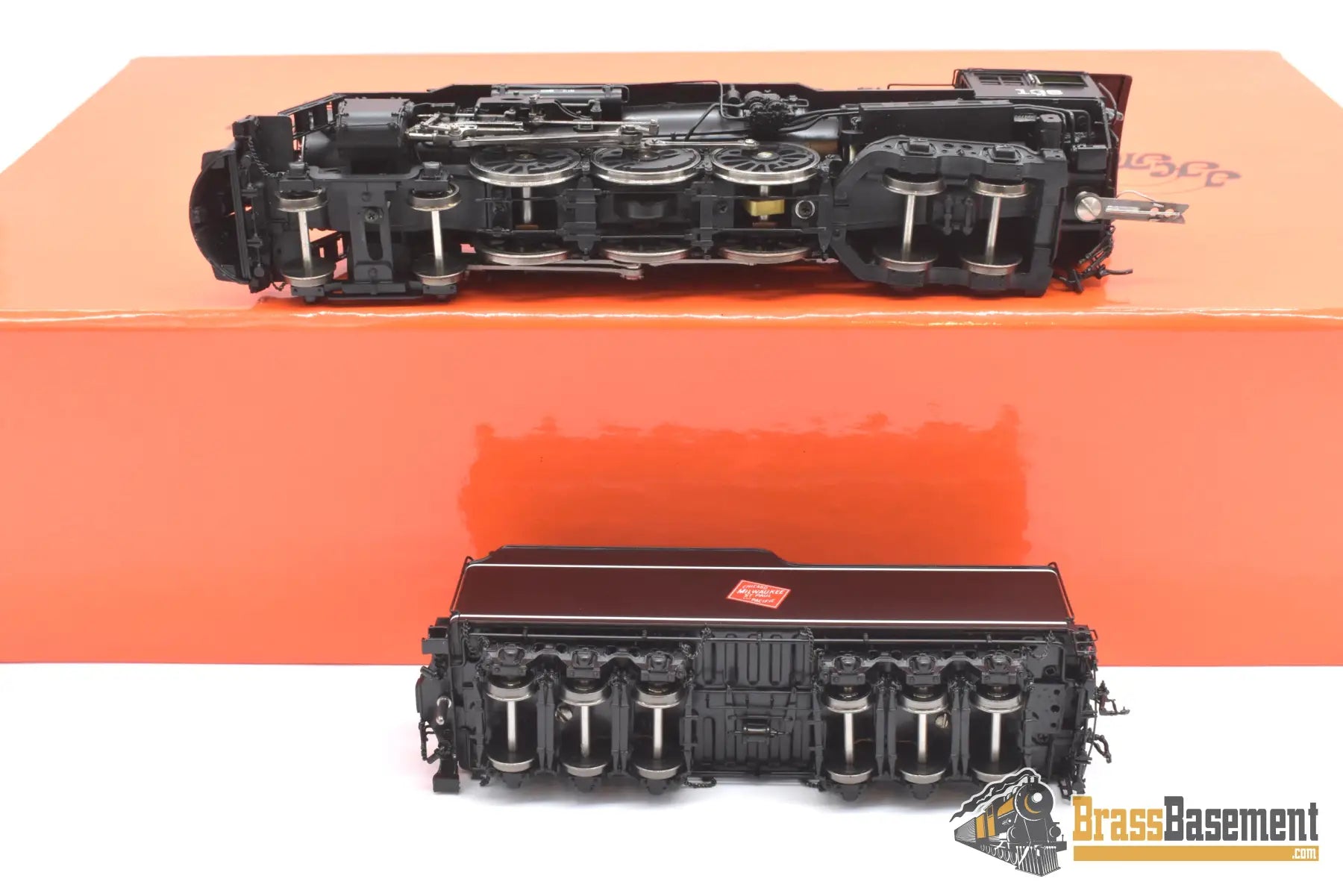 Ho Brass - Psc #17300 - 1 Milwaukee Road F6 4 - 6 - 4 Hudson #138 - F/P Superb Model Steam