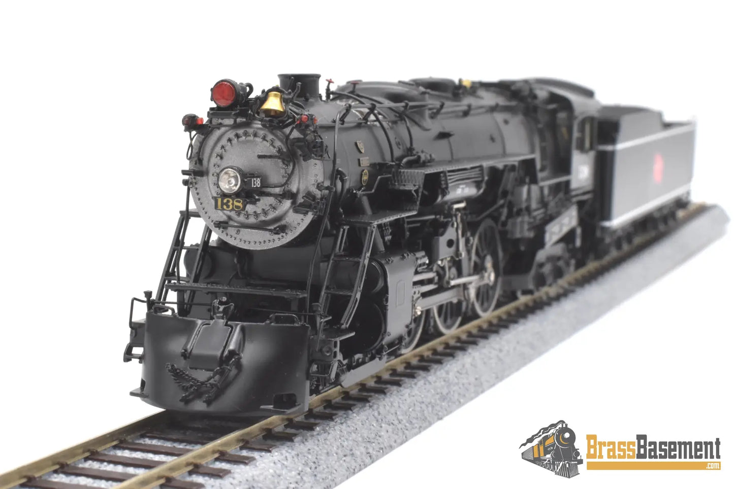 HO Brass - PSC #17300-1 Milwaukee Road F6 4-6-4 Hudson #138 - F/P Beautiful! Steam