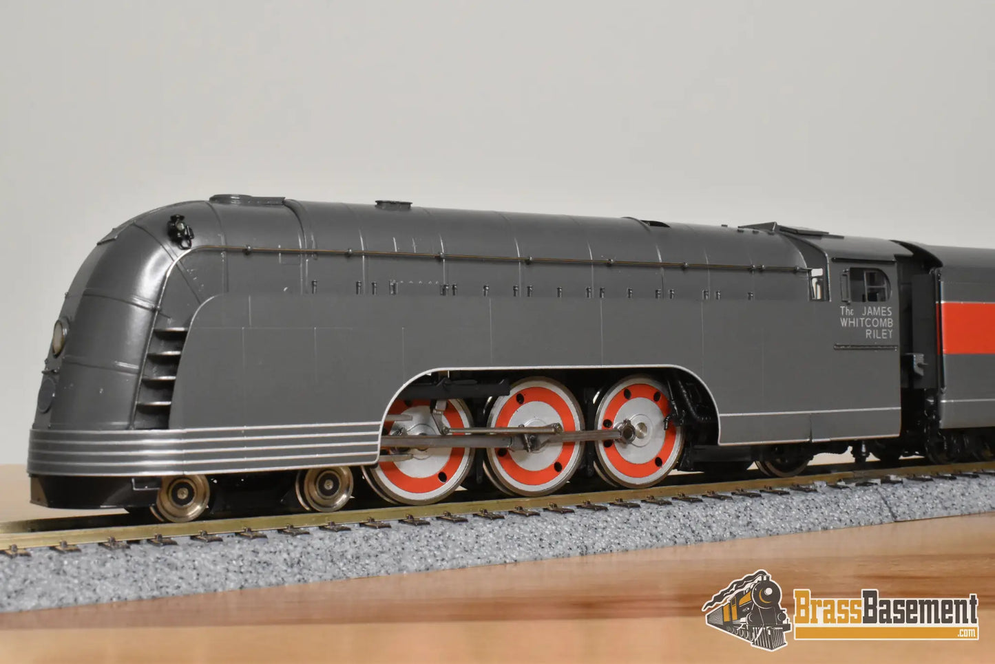 HO Brass - PSC 17308-2 NYC Streamlined ’James Whitcomb Riley’ 4-6-2 #4917 - Red Stripe RARE - Steam