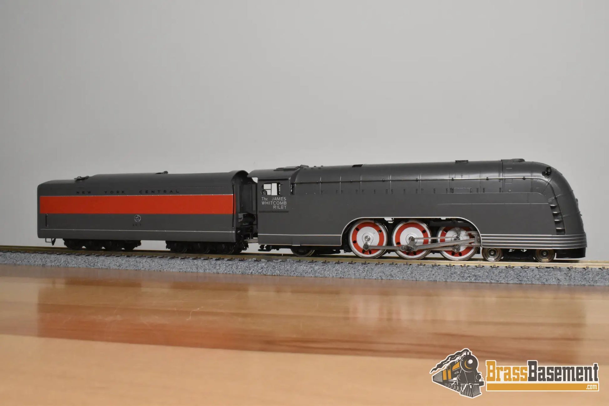 HO Brass - PSC 17308-2 NYC Streamlined ’James Whitcomb Riley’ 4-6-2 #4917 - Red Stripe RARE - Steam