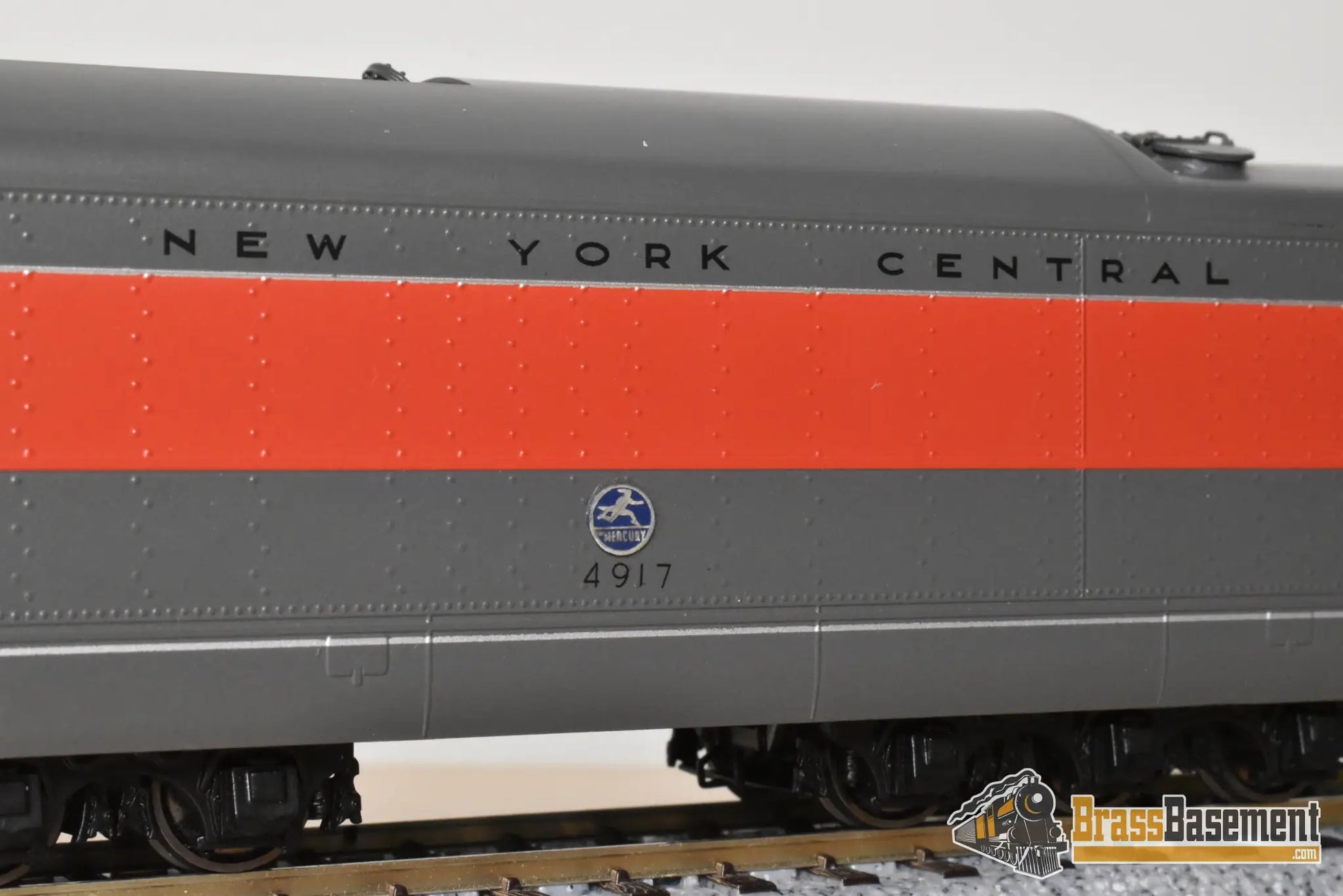HO Brass - PSC 17308-2 NYC Streamlined ’James Whitcomb Riley’ 4-6-2 #4917 - Red Stripe RARE - Steam