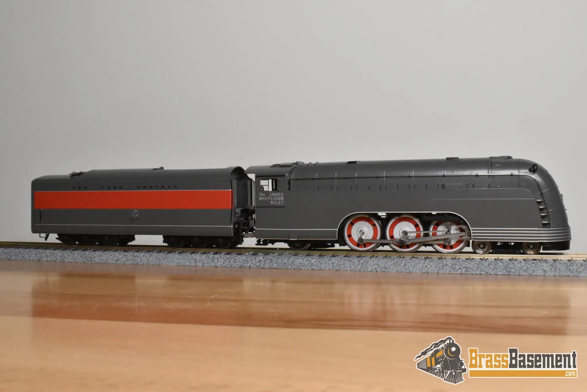 HO Brass - PSC 17308-2 NYC Streamlined ’James Whitcomb Riley’ 4-6-2 #4917 - Red Stripe RARE - Steam