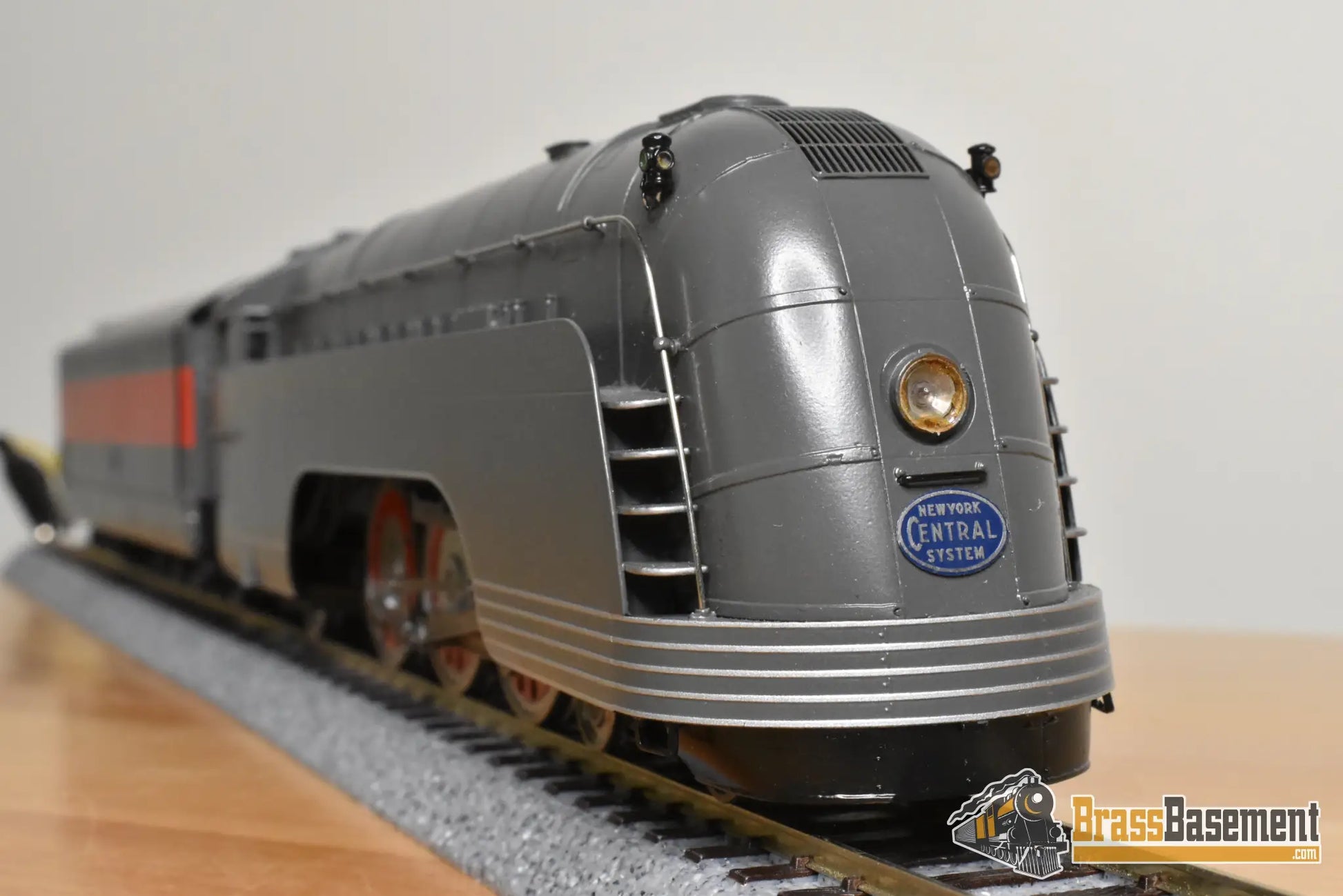 HO Brass - PSC 17308-2 NYC Streamlined ’James Whitcomb Riley’ 4-6-2 #4917 - Red Stripe RARE - Steam