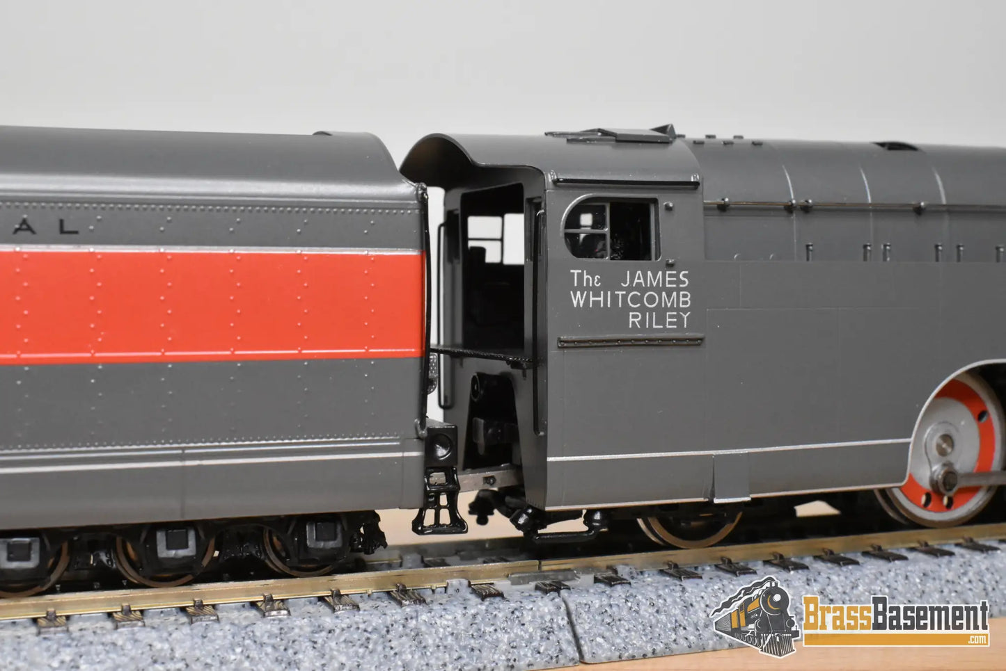 HO Brass - PSC 17308-2 NYC Streamlined ’James Whitcomb Riley’ 4-6-2 #4917 - Red Stripe RARE - Steam