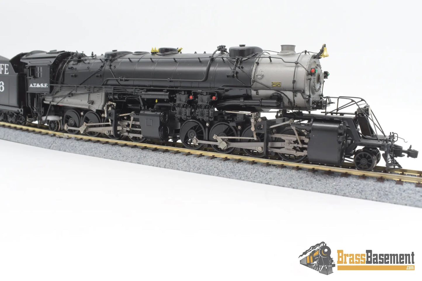 Ho Brass - Psc 17428 - 1 Atsf Santa Fe 2 - 8 - 8 - 2 #1796 Ex N&W