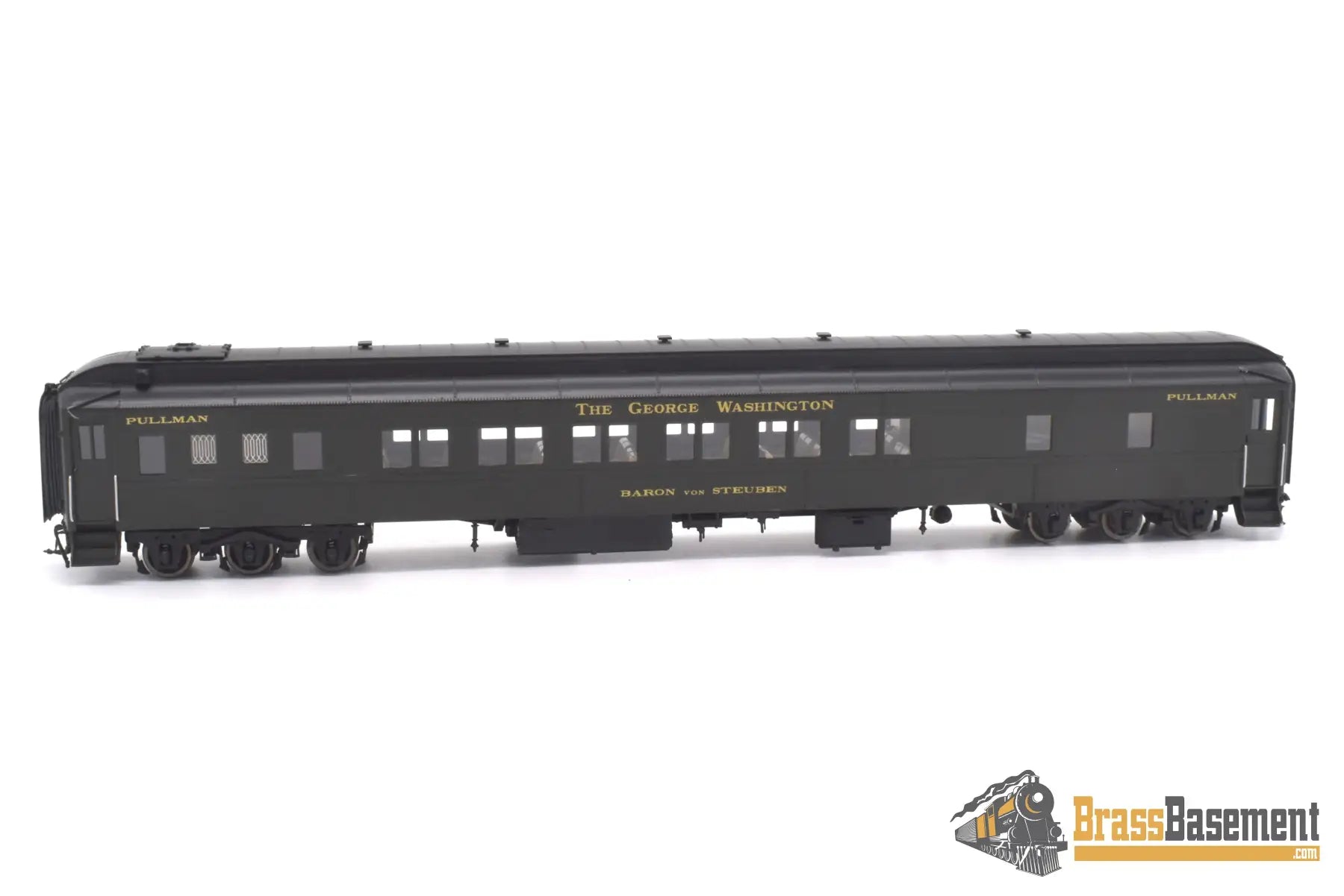 Ho Brass - Psc 17512 - 1 George Washington Set 8 Car Fp Passenger