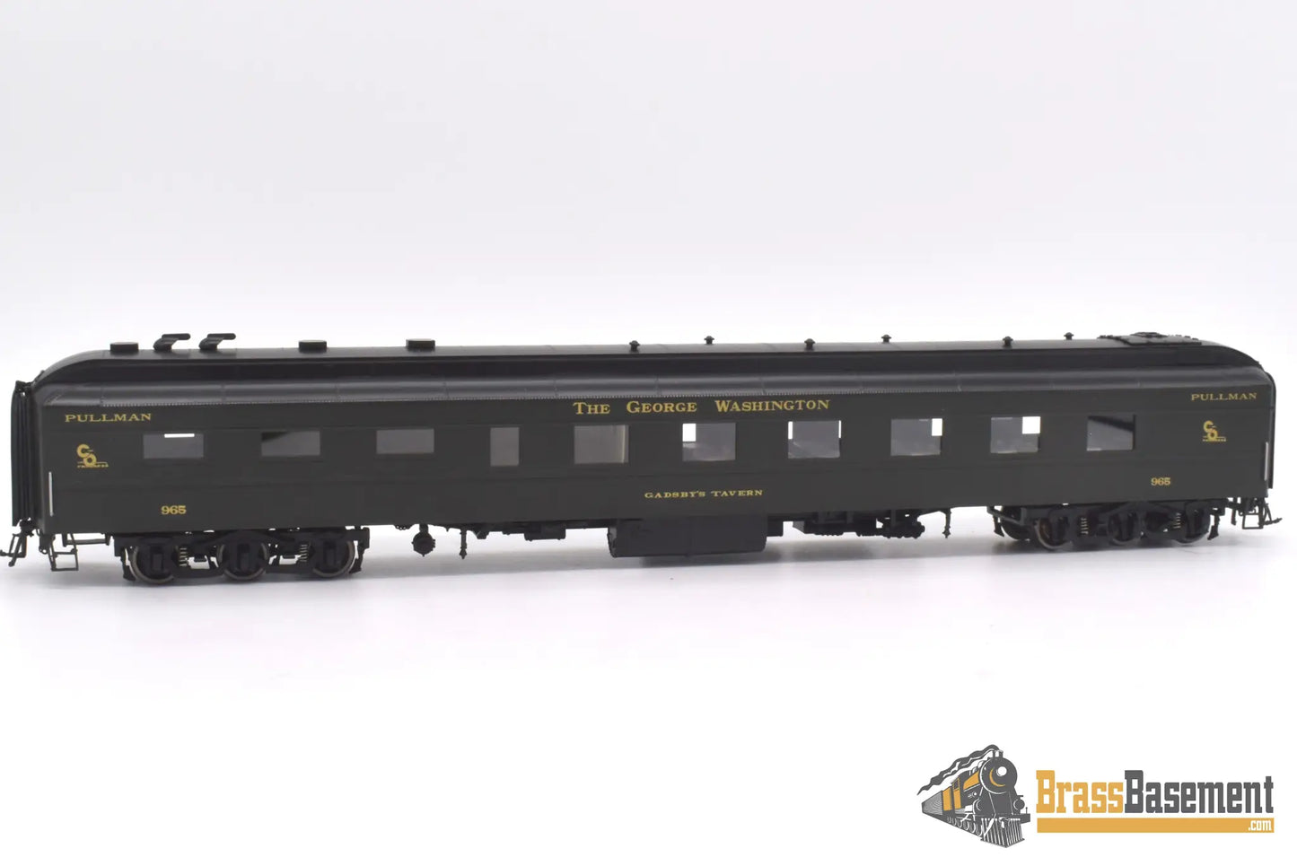 Ho Brass - Psc 17512 - 1 George Washington Set 8 Car Fp Passenger