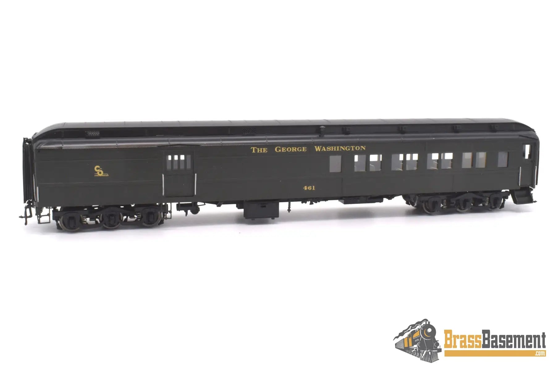 Ho Brass - Psc 17512 - 1 George Washington Set 8 Car Fp Passenger