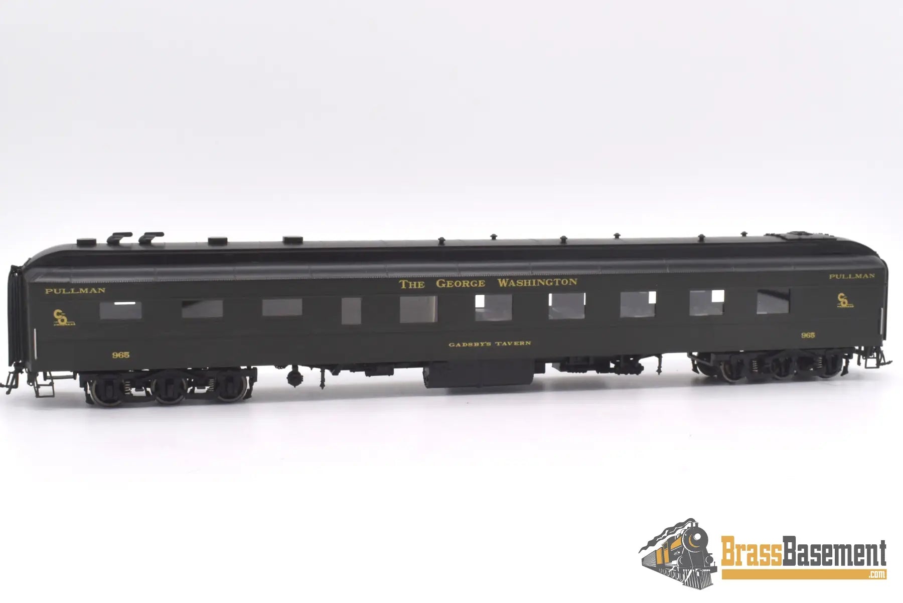 Ho Brass - Psc 17512 - 1 George Washington Set 8 Car Fp Passenger