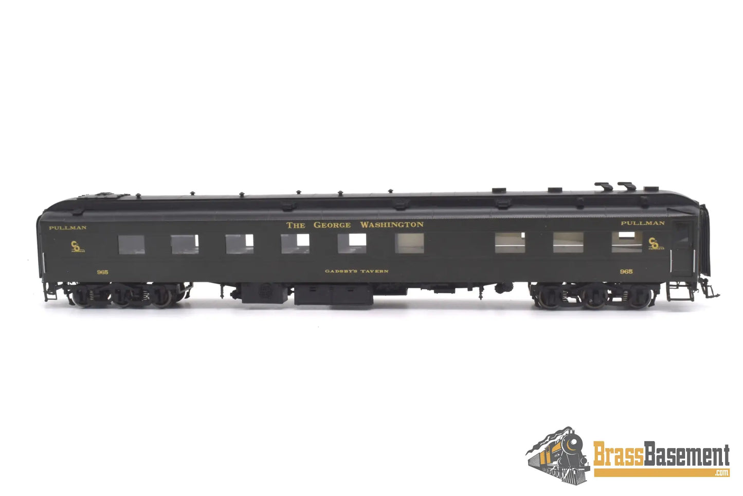 Ho Brass - Psc 17512 - 1 George Washington Set 8 Car Fp Passenger