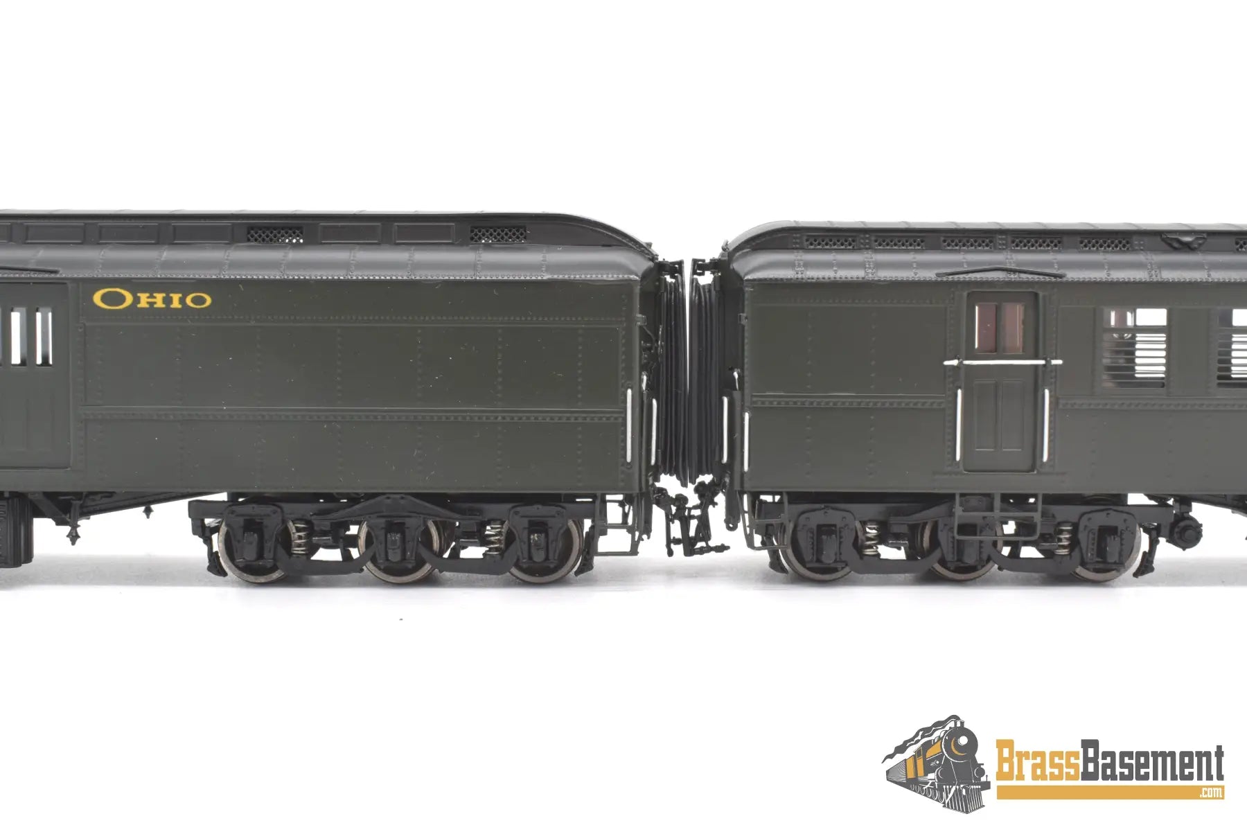 Ho Brass - Psc 17512 - 1 George Washington Set 8 Car Fp Passenger