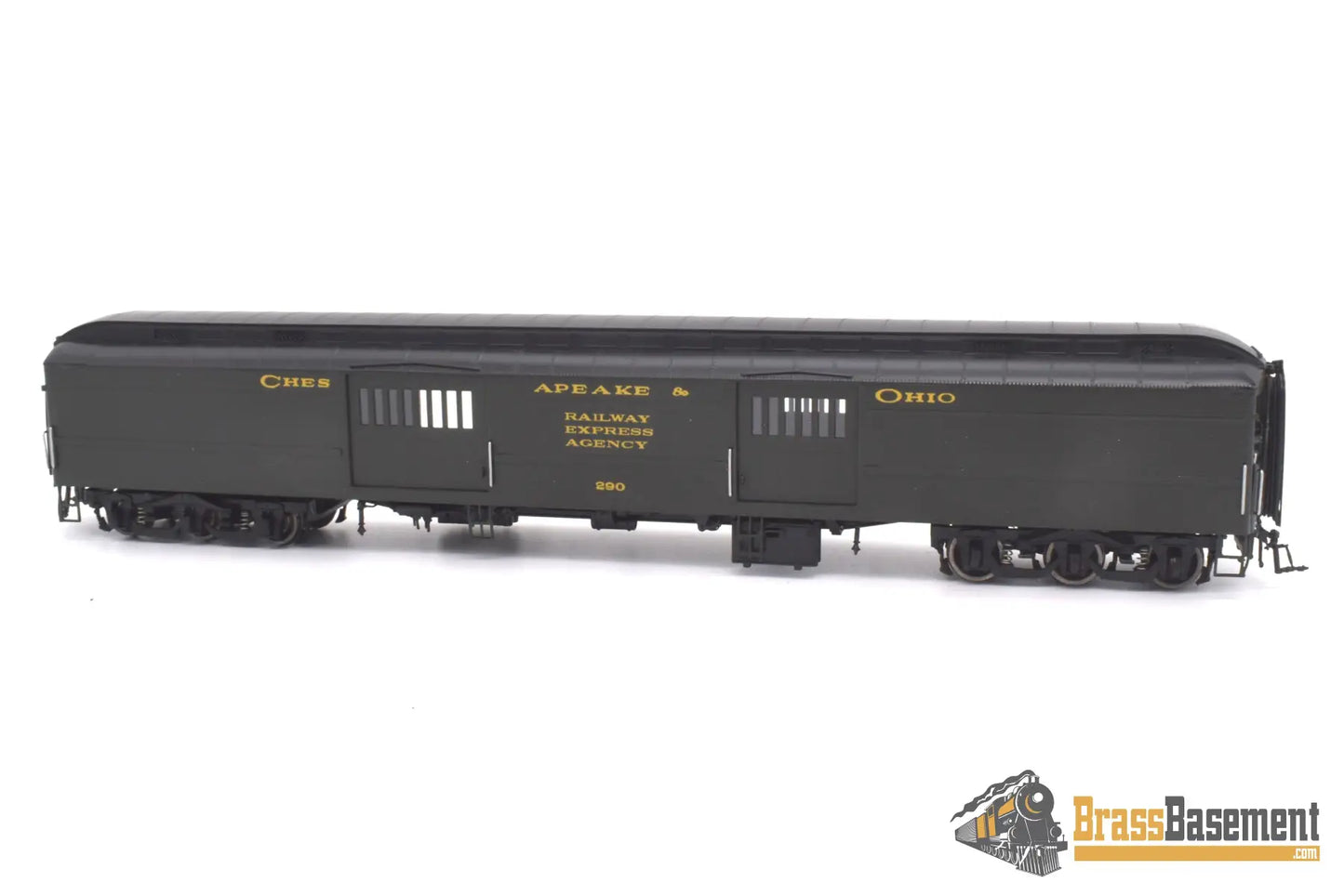 Ho Brass - Psc 17512 - 1 George Washington Set 8 Car Fp Passenger