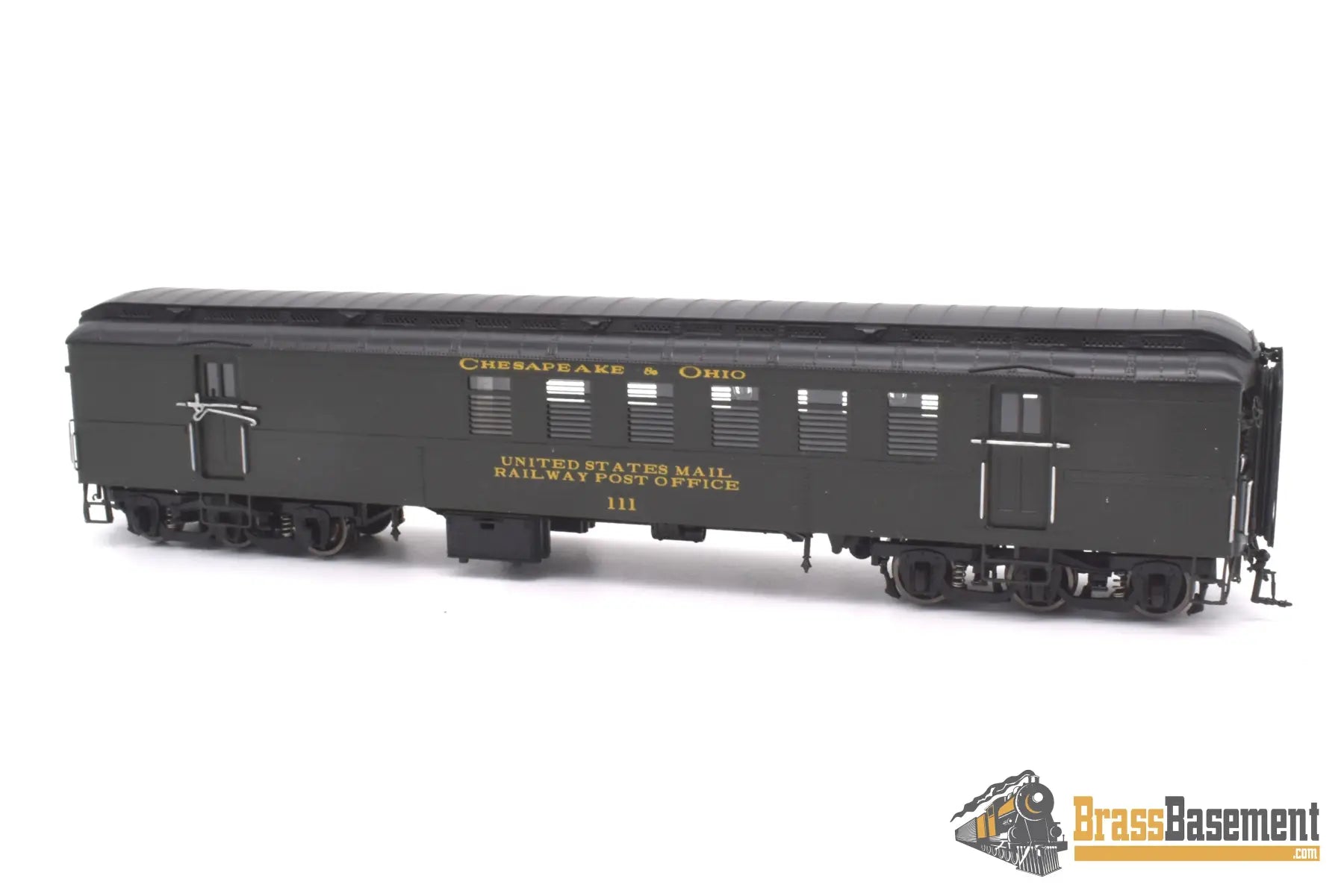 Ho Brass - Psc 17512 - 1 George Washington Set 8 Car Fp Passenger