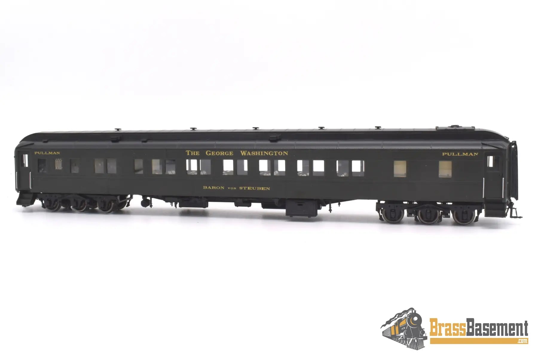 Ho Brass - Psc 17512 - 1 George Washington Set 8 Car Fp Passenger