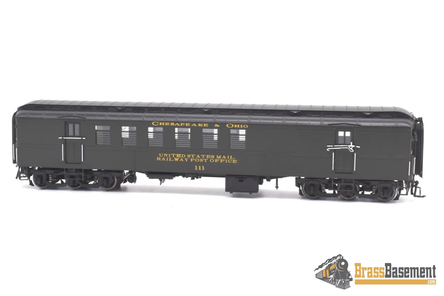 Ho Brass - Psc 17512 - 1 George Washington Set 8 Car Fp Passenger