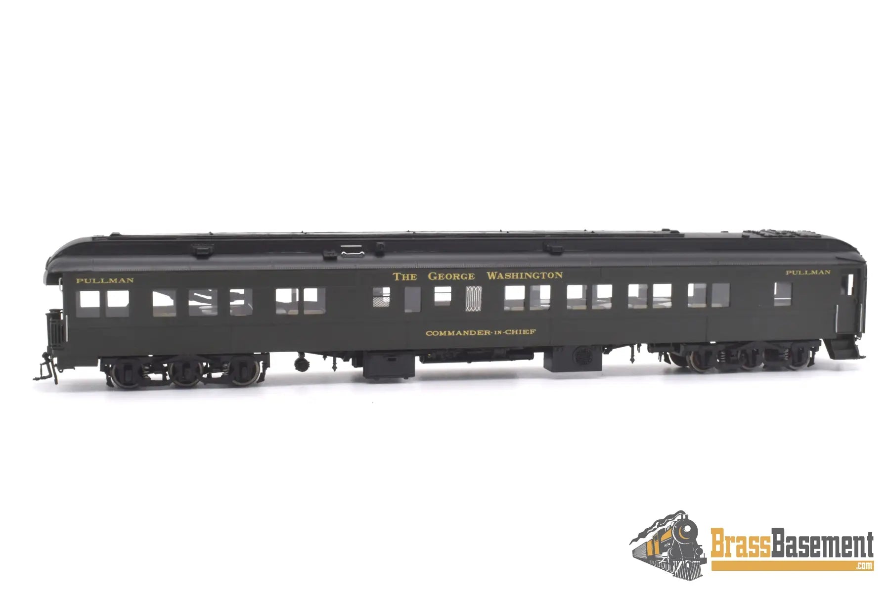 Ho Brass - Psc 17512 - 1 George Washington Set 8 Car Fp Passenger
