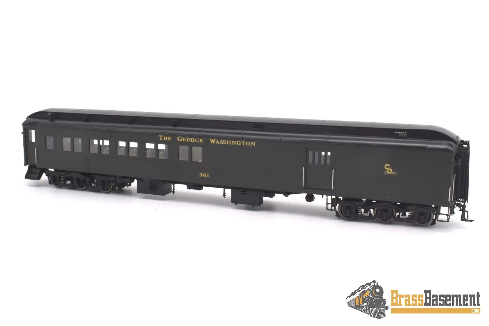 Ho Brass - Psc 17512 - 1 George Washington Set 8 Car Fp Passenger