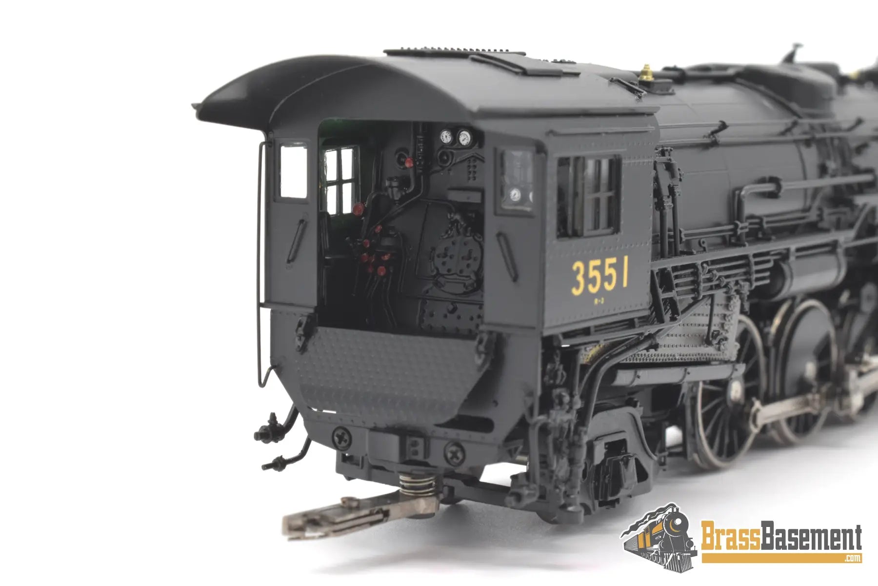 Ho Brass - Psc 17778 - 1 New Haven R - 3 4 - 8 - 2 Mountain Three Cylinders Steam