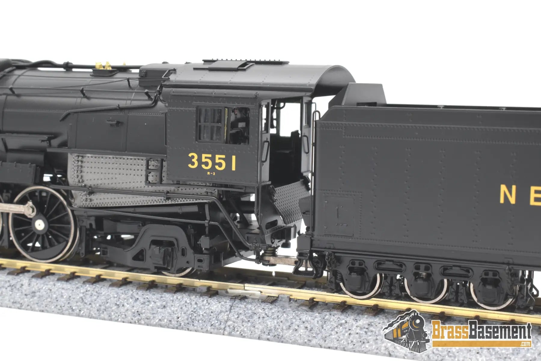 Ho Brass - Psc 17778 - 1 New Haven R - 3 4 - 8 - 2 Mountain Three Cylinders Steam
