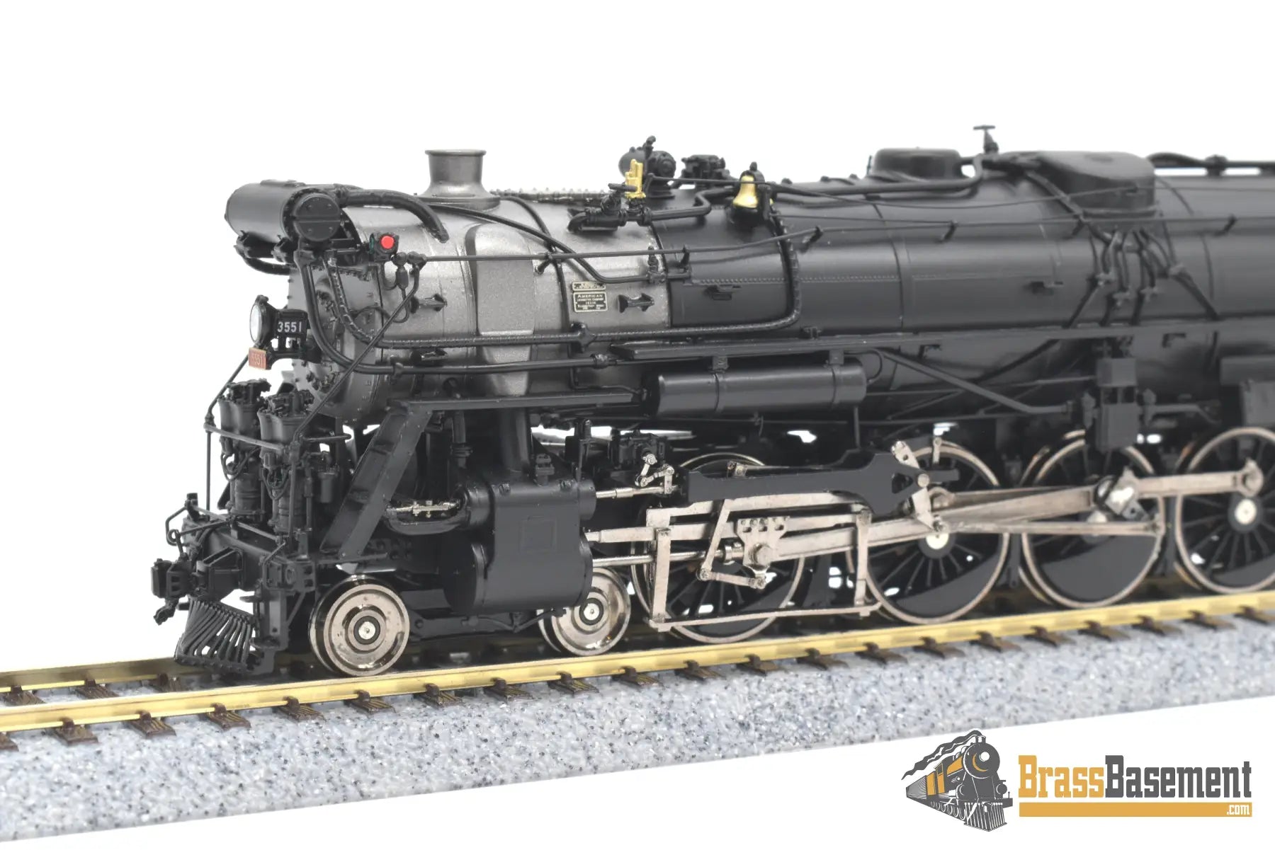 Ho Brass - Psc 17778 - 1 New Haven R - 3 4 - 8 - 2 Mountain Three Cylinders Steam