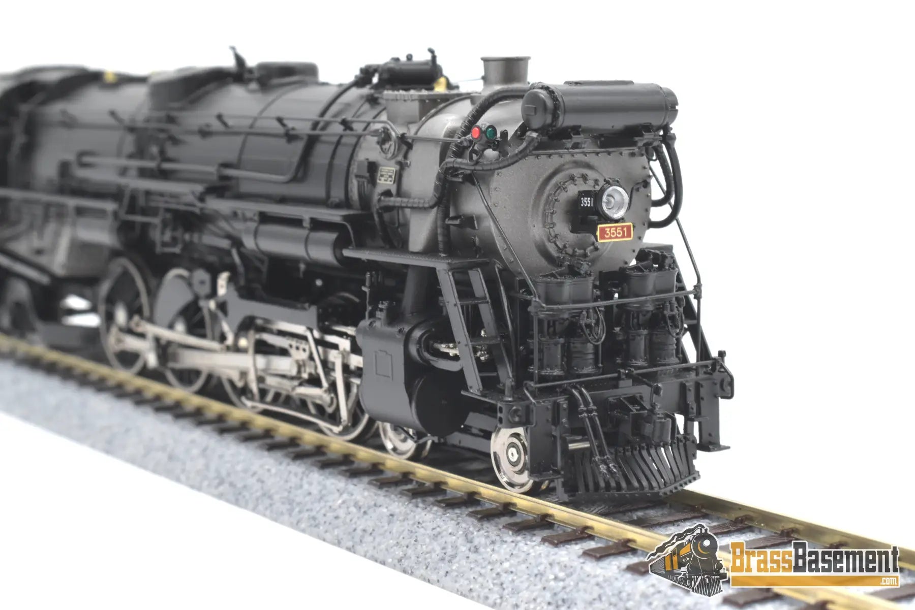 Ho Brass - Psc 17778 - 1 New Haven R - 3 4 - 8 - 2 Mountain Three Cylinders Steam