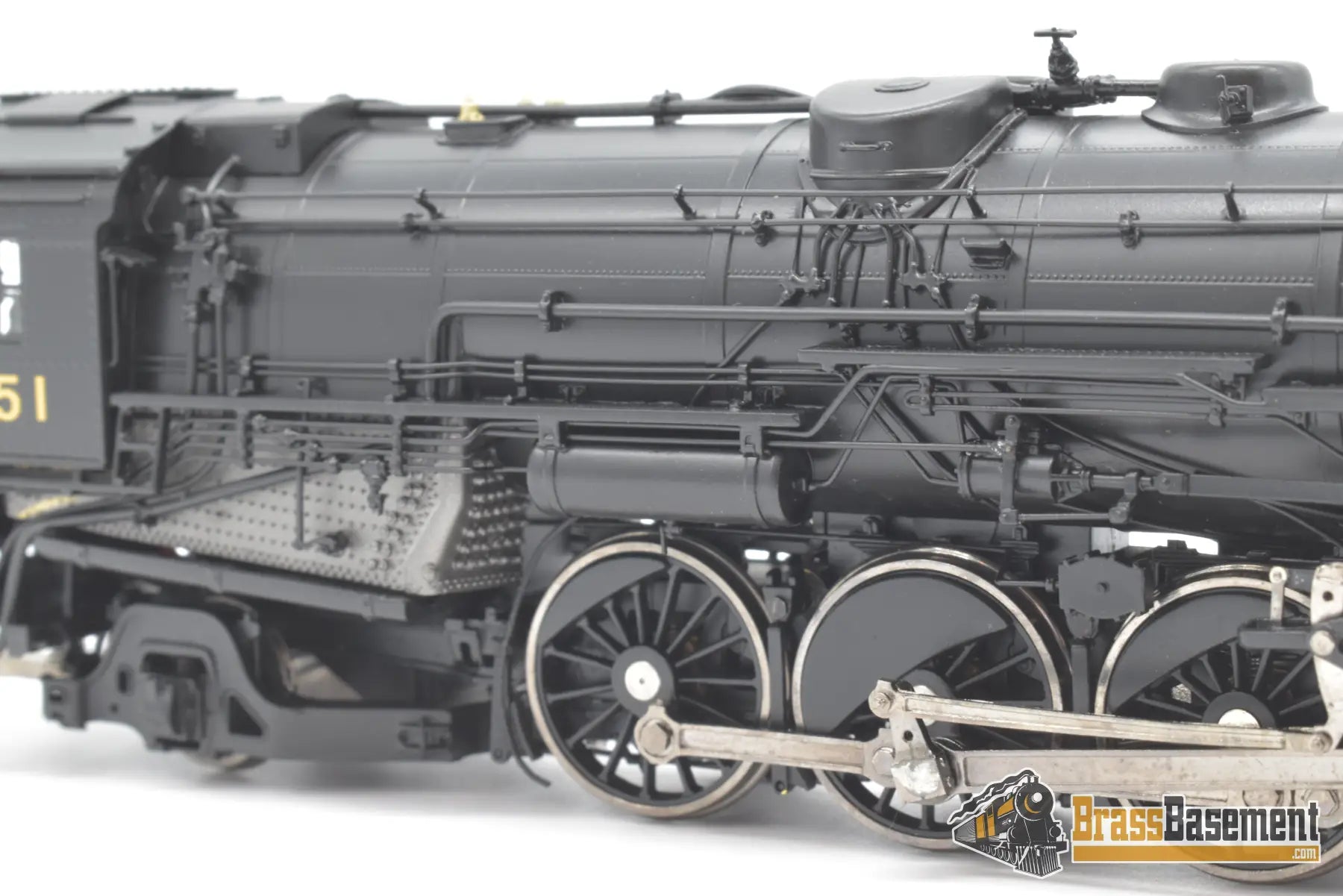 Ho Brass - Psc 17778 - 1 New Haven R - 3 4 - 8 - 2 Mountain Three Cylinders Steam