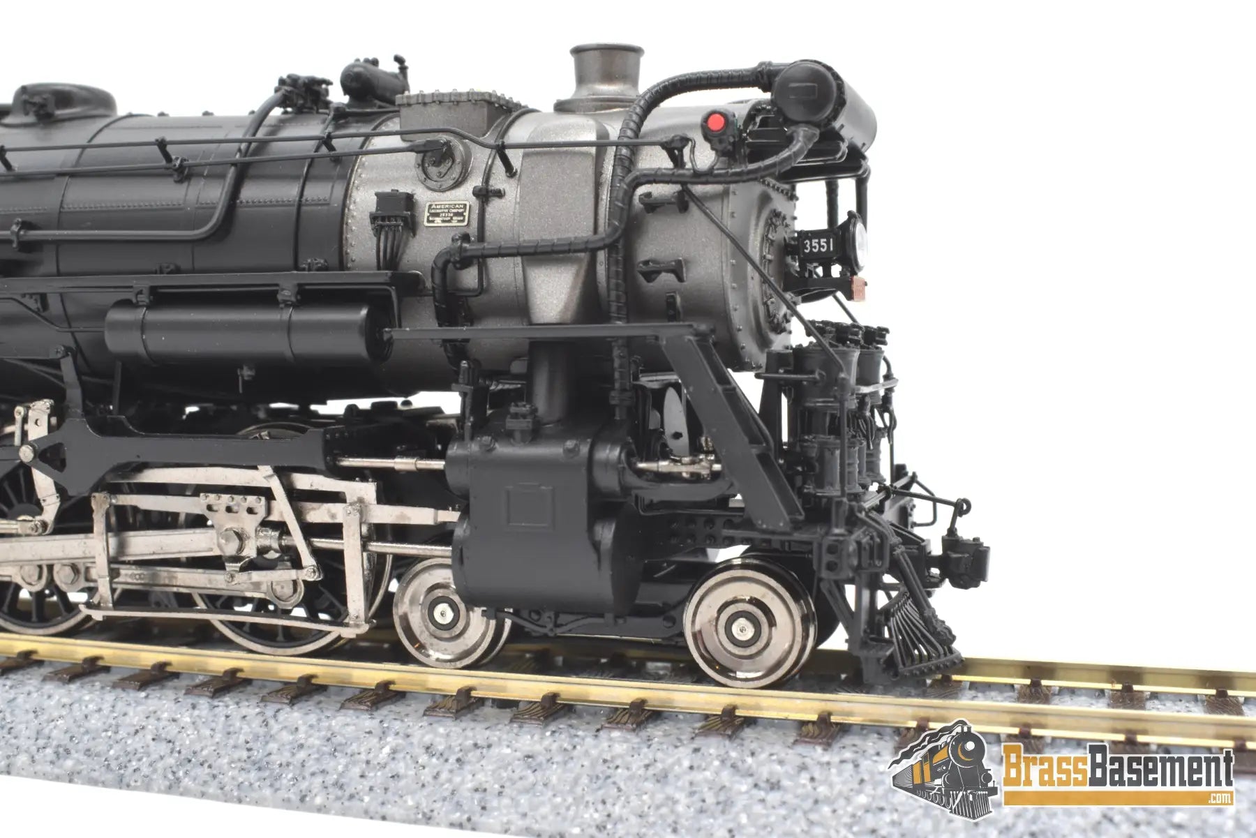 Ho Brass - Psc 17778 - 1 New Haven R - 3 4 - 8 - 2 Mountain Three Cylinders Steam